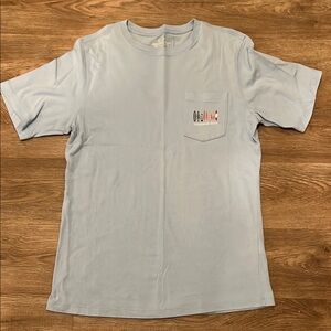 Vineyard Vines Light Blue T-Shirt with Pocket